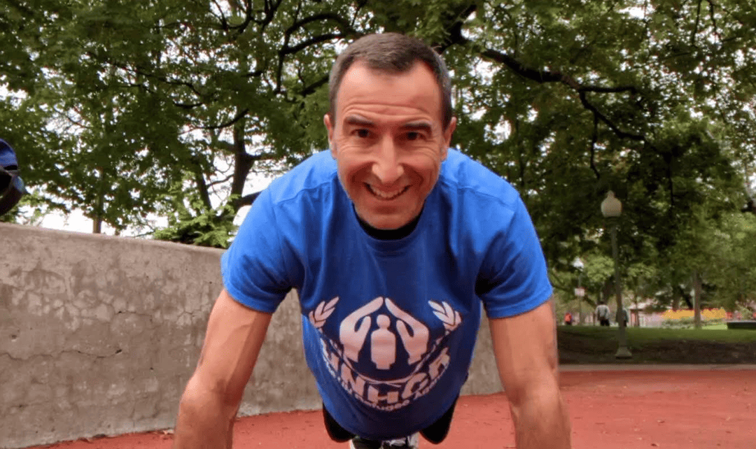 Montreal broker Maxence Renaud to do 50,000 burpees to raise money for refugees