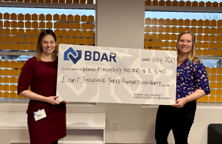 BDAR Realtors raise $25,000 in support of local shelters