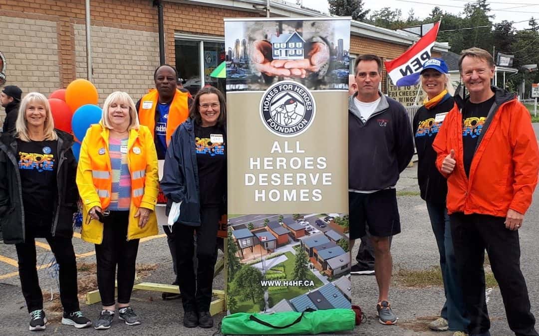 Kingston Realtors raise $13,500 to house homeless veterans