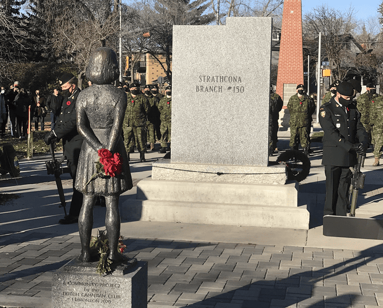 John Stobbe oversees completion of Anne Frank project in Edmonton