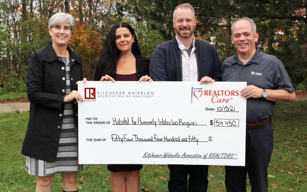 KWAR donates $54,450 to Habitat for Humanity Waterloo Region