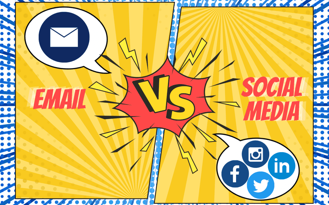 Email versus social media marketing