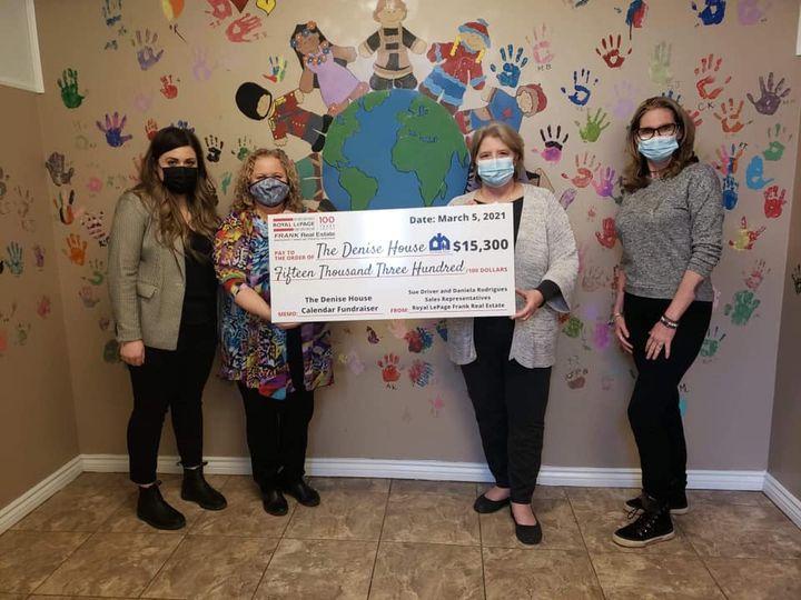 Royal LePage Frank sales reps raise $15,000 for Oshawa shelter