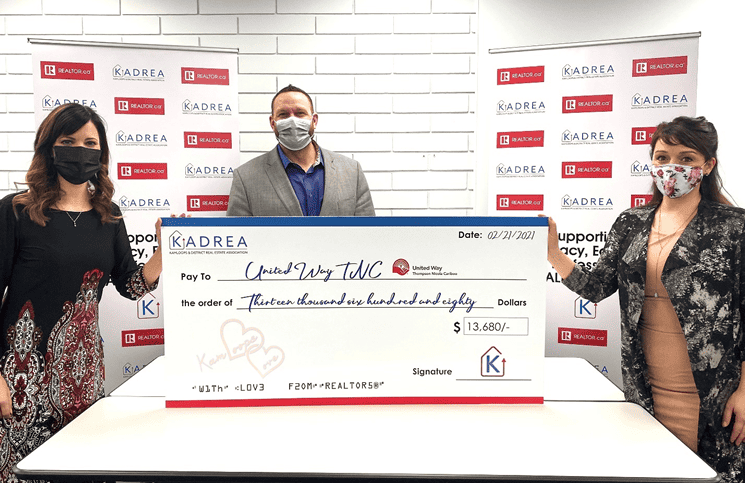 Kamloops & District Real Estate Association donates $13,680 to local charity