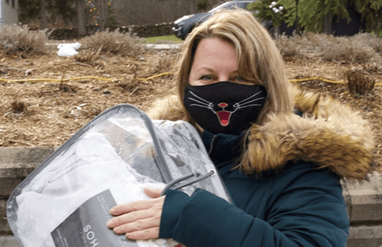 Caledon’s Rayissa Palmer helps shelters deal with shortages