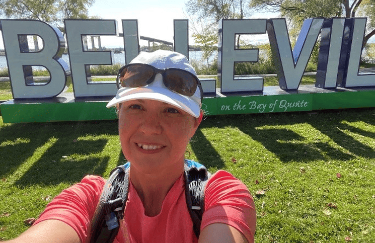 Gail Morrison runs 100 km to support Belleville shelter