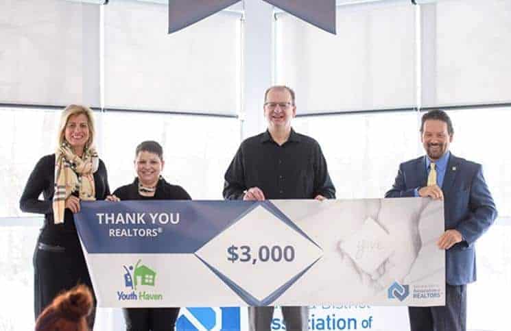 Barrie and District Association of Realtors supports youth shelter, Habitat for Humanity