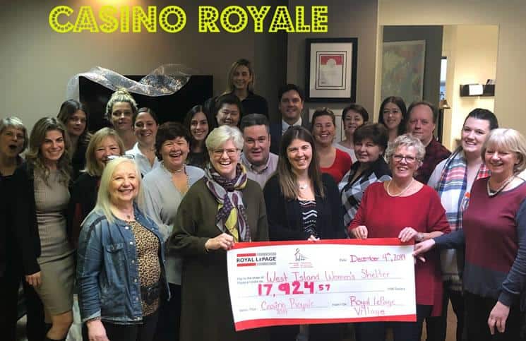 Royal LePage Village event in Pointe Claire raises $17,924 for the Royal LePage Shelter Foundation