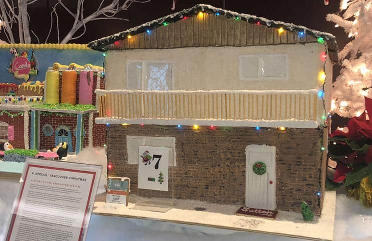 Sutton’s “Vancouver Special” gingerbread house raises funds for Make-A-Wish