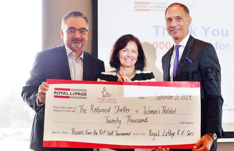 Royal LePage Greater Toronto Area golf tournament raises $20,000 for shelter