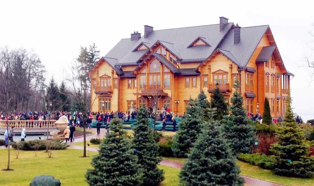 Touring the home of Ukraine’s deposed president Viktor Yanukovych