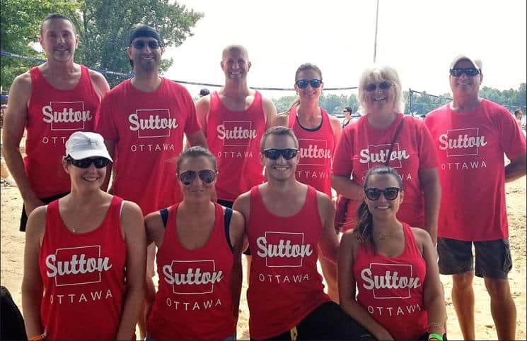 Sutton Group Ottawa participates in charity volleyball tournament