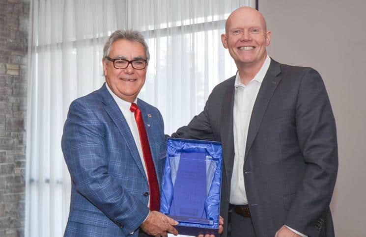 Coldwell Banker R.M.R. of Whitby presented with milestone award