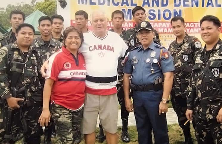 Surrey sales rep Nissa Clarkson takes gifts and medical missions to the Philippines