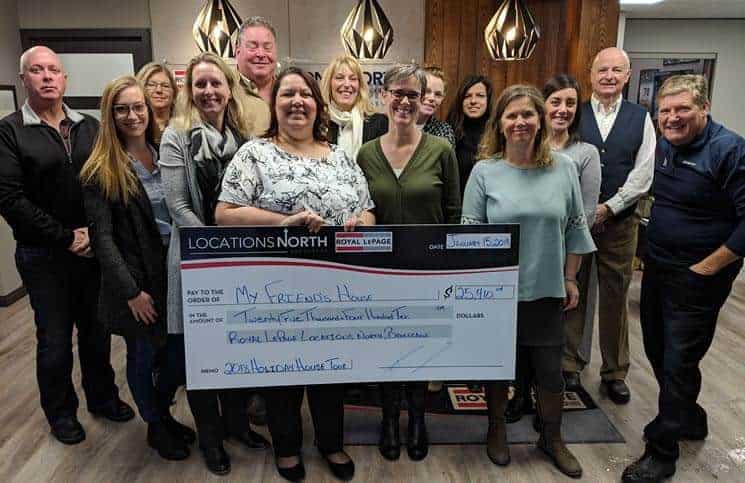 Royal LePage Locations North raises $25,000 at Holiday House Tour