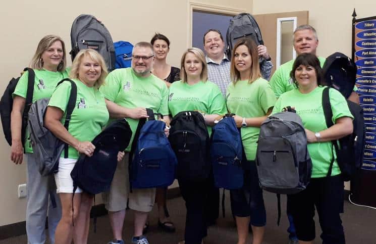 Chatham-Kent Association of Realtors assists with Operation Backpack