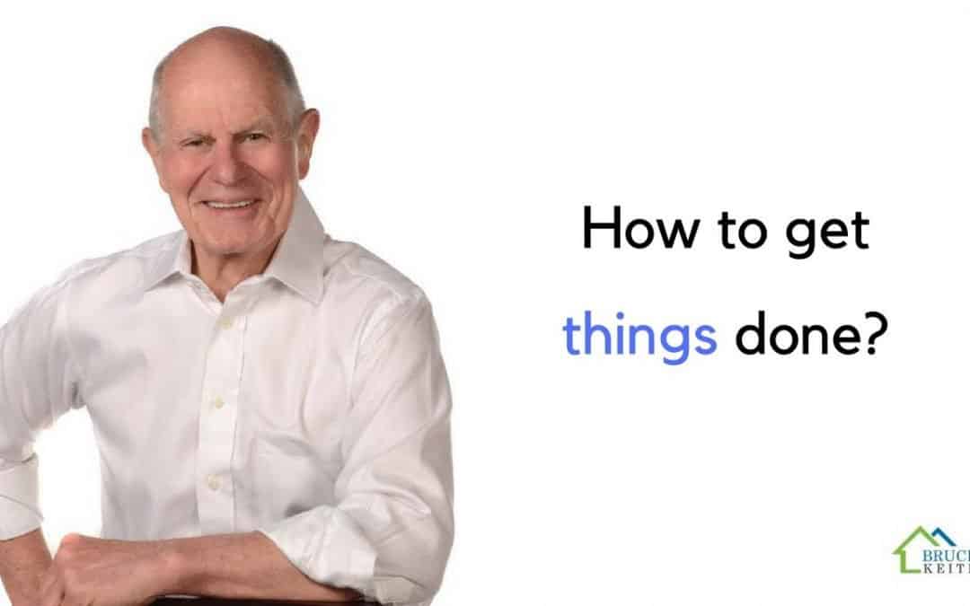 How to get things done