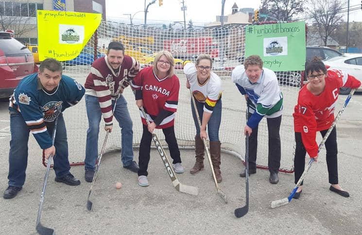 Sutton Group Lakefront Realty holds ball hockey game to honour Humboldt victims