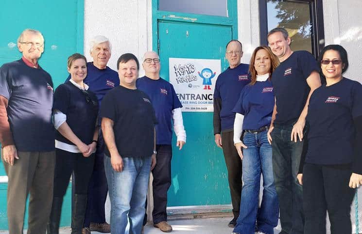 Avison Young Winnipeg helps out for Global Day of Giving