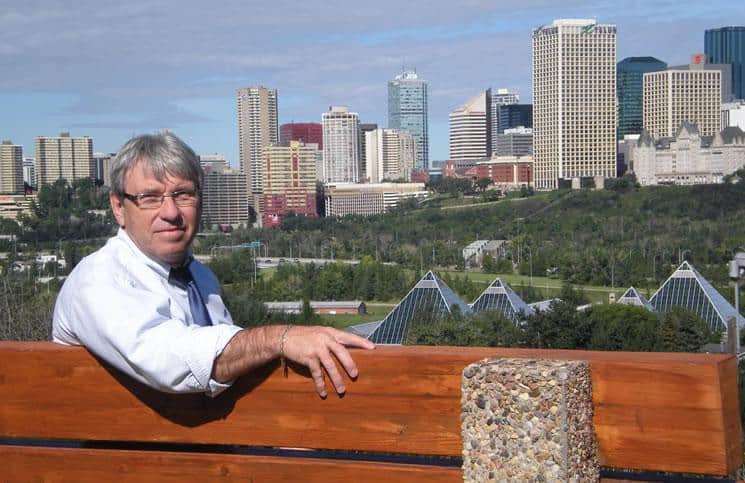 Edmonton sales rep Dave Harback collects Tabs for Wheelchairs