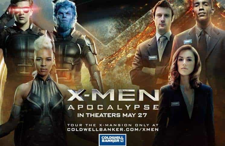 Coldwell Banker launches integrated campaign with X-Men: Apocalypse