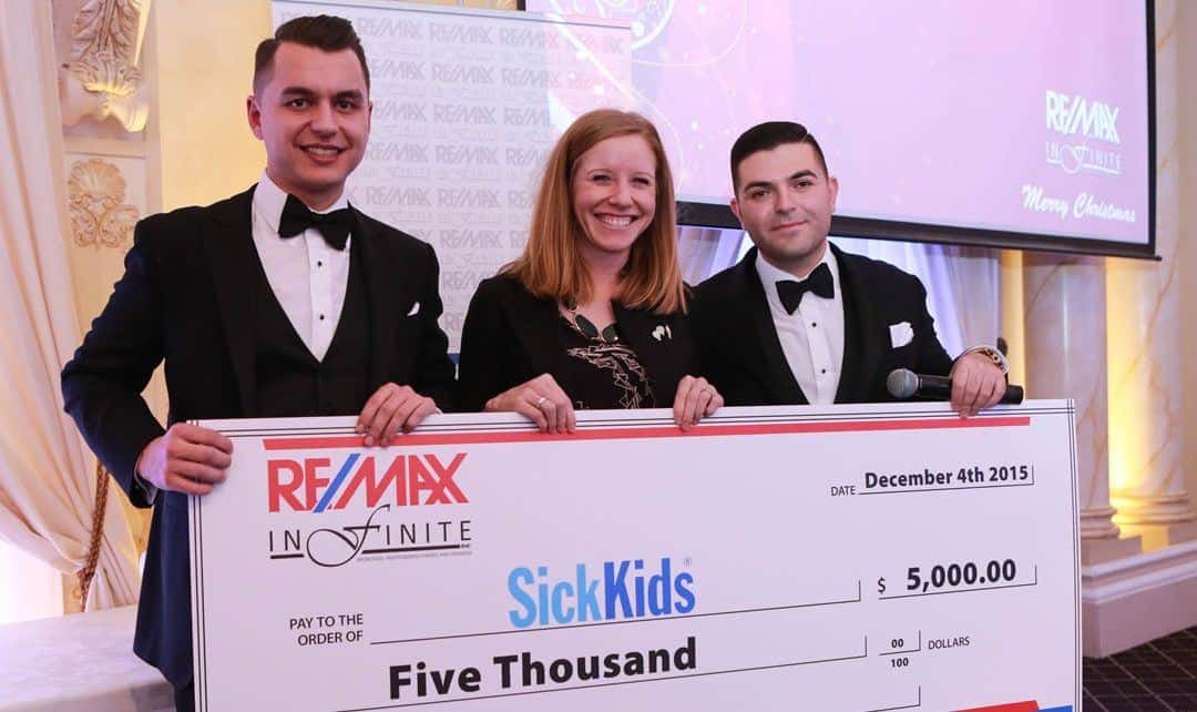 Re/Max Infinite raises $6,500 for SickKids Foundation