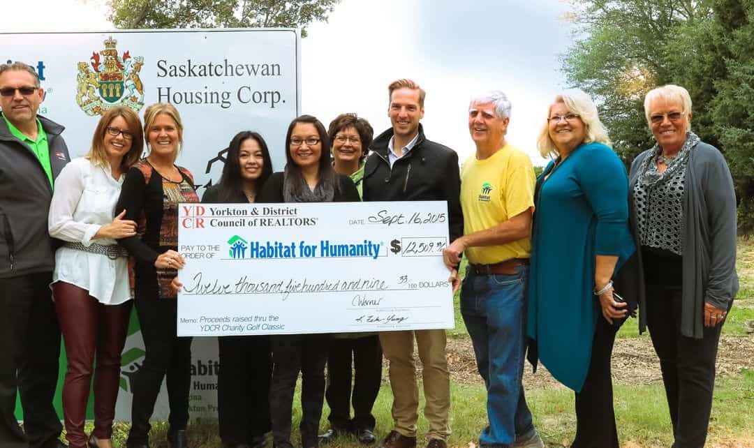 Yorkton and District Council of Realtors raise more than $12,000 for Habitat for Humanity