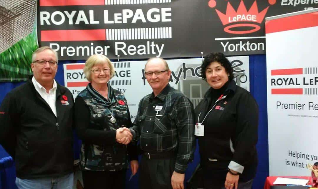 Royal LePage Premier Realty in Yorkton, Sask. builds playhouse for shelter