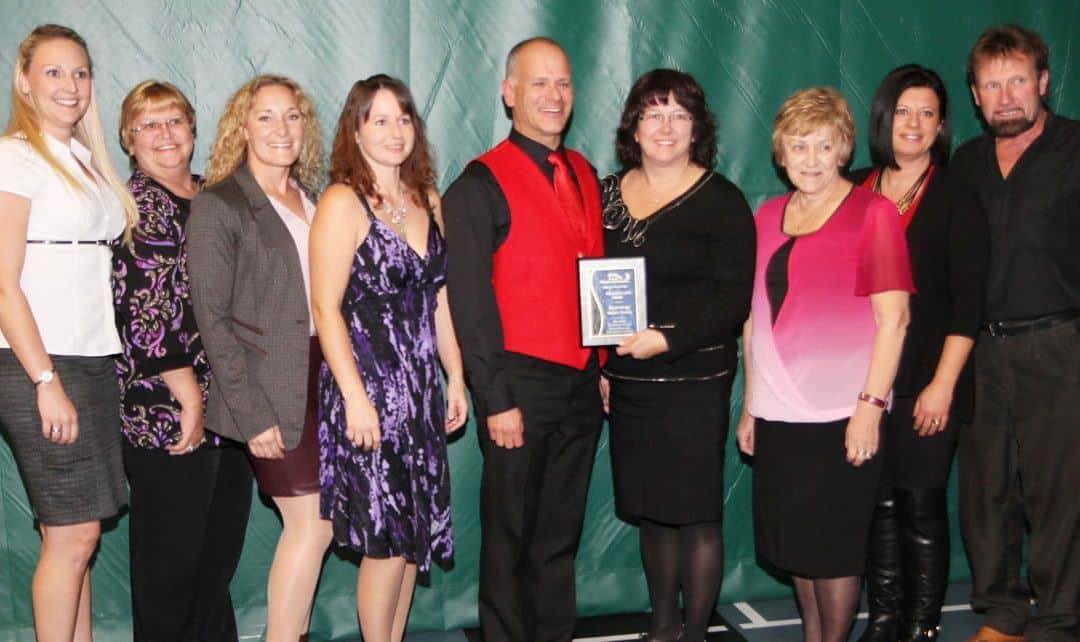 Chamber of Commerce honours Royal LePage County Realty in Athabasca, Alta.