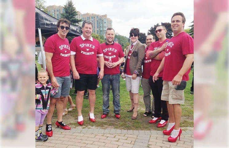 Royal LePage First Contact Realty walks to end violence against women