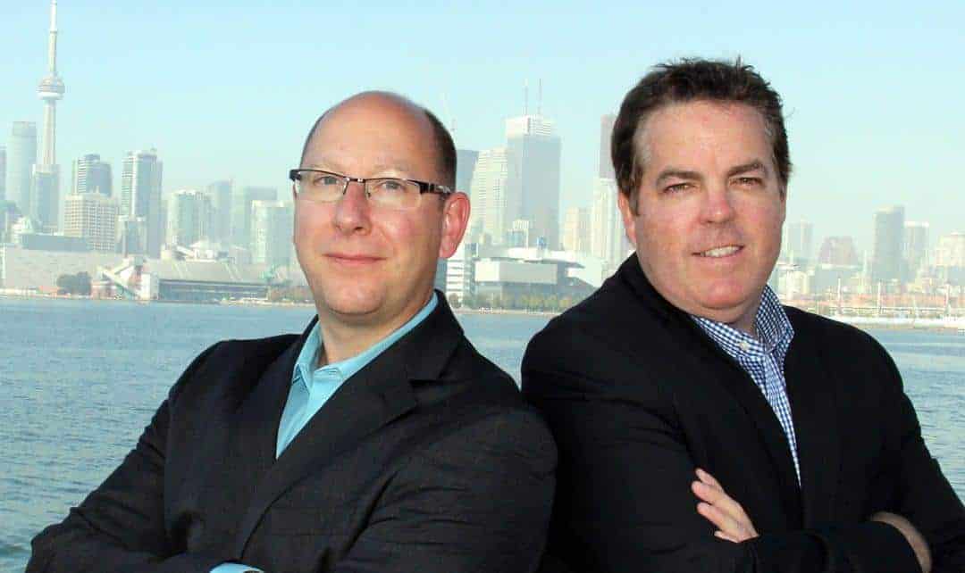 Sales reps Ken Finch and Darin Perrett develop The Real Estate Crate