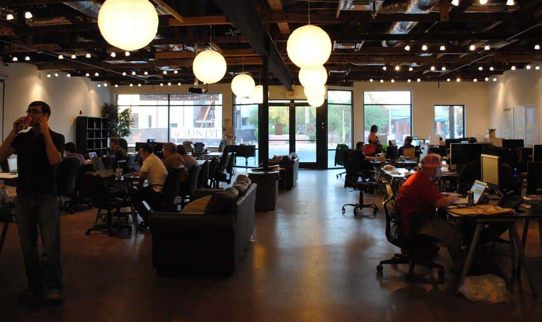 Co-working spaces catching on in real estate