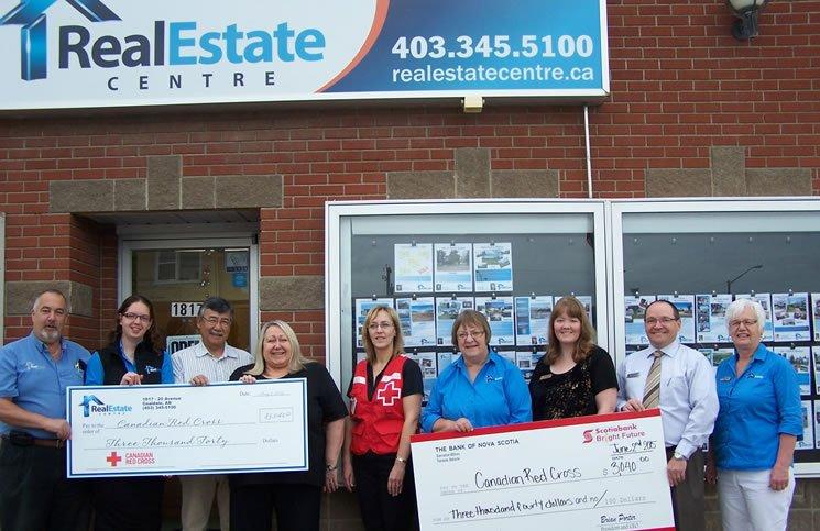 Real Estate Centre spearheads fundraiser for Canadian Red Cross