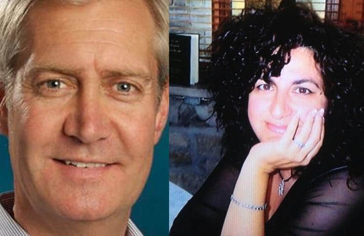 Royal LePage brokers Dale Tkatch and Josie Manna mourned