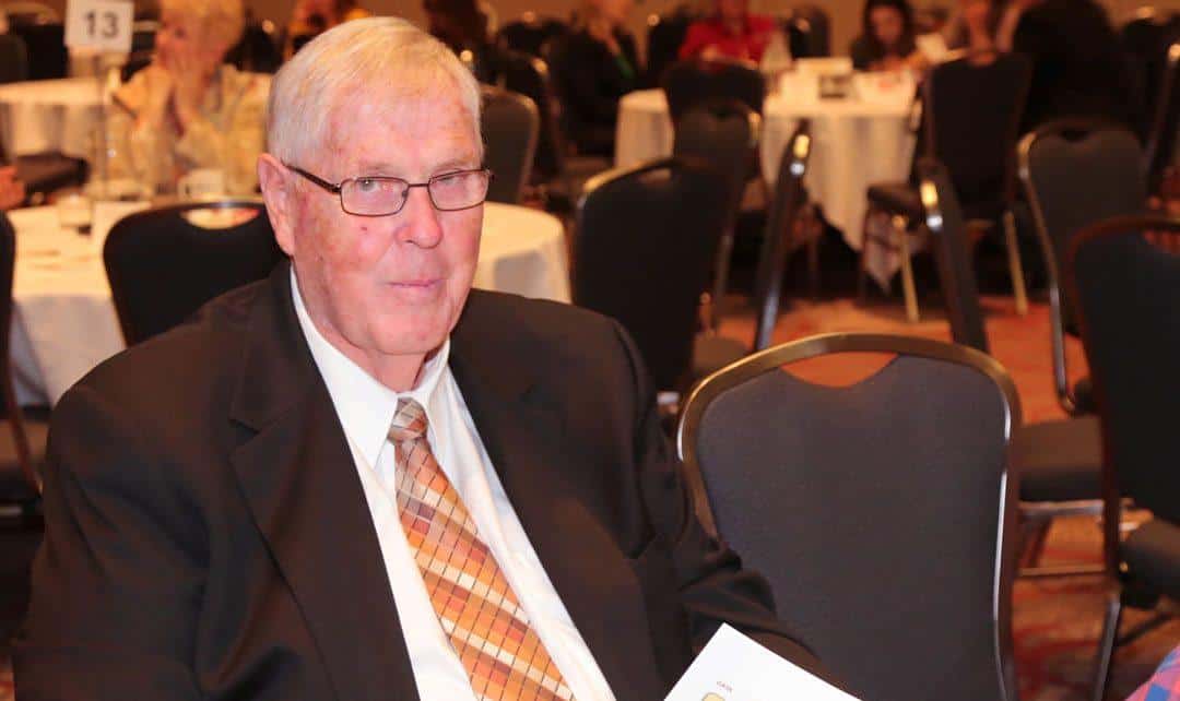 Bill Putherbough honoured for many years of service