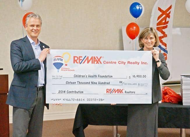 Re/Max Rouge River, Centre City Realty brokerages donate to children’s hospitals in Toronto, London