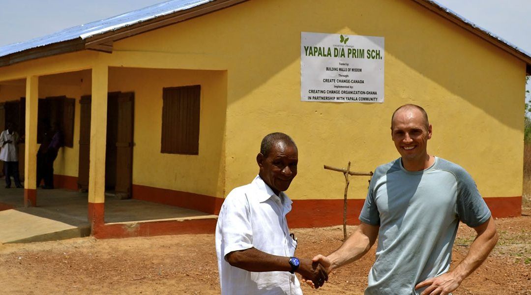 Barrie real estate agent Geoff Morgan helps build schools around the world