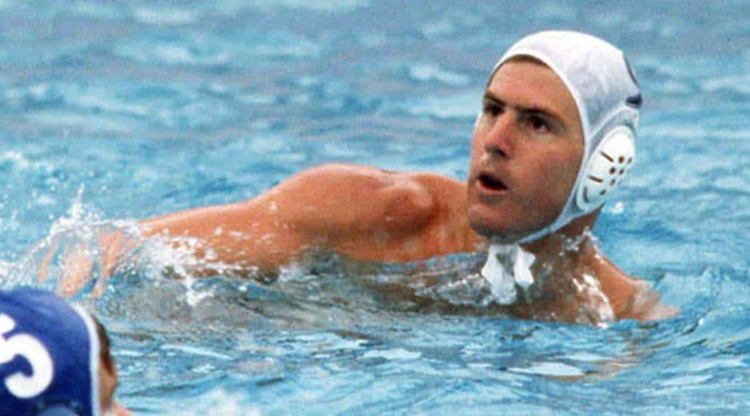 Veteran broker Bill Meyer plays varsity water polo at 56