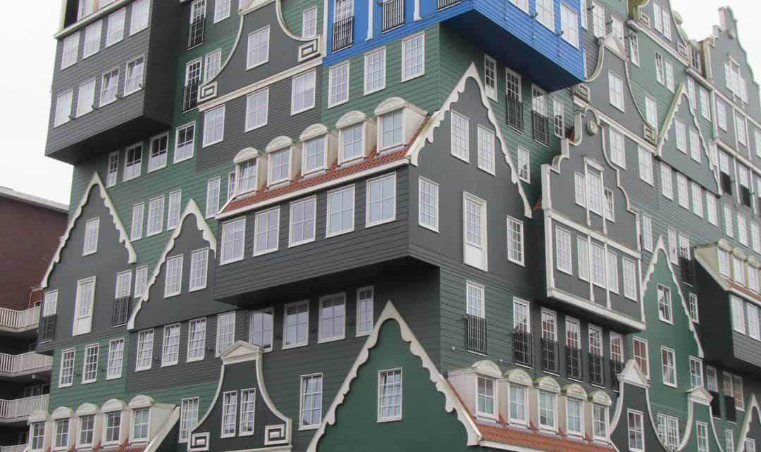 Inntel Hotel in Zaandam, Holland: A hotel of many houses