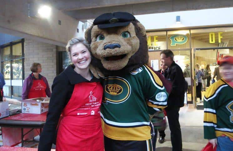 Royal LePage Powell River hosts tailgate party for shelter