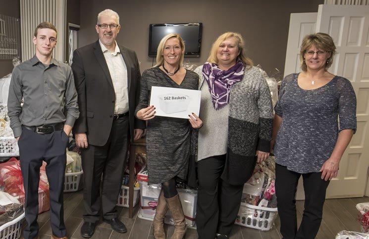 Royal LePage Lannon Realty co-hosts Baskets of Hope campaign for shelter