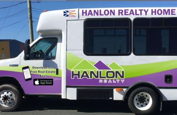 Hanlon Realty in St. John’s buys community bus to market firm