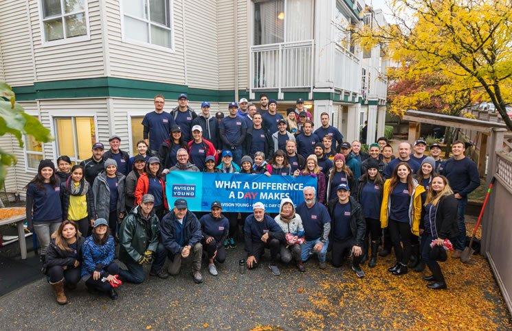 Avison Young holds fourth annual Global Day of Giving