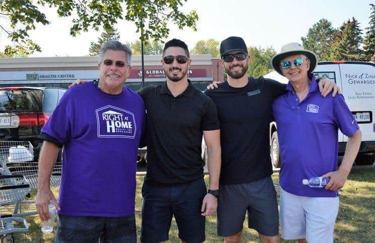 Right At Home dunk tank a hit at Burlington Appleby Line Street Festival