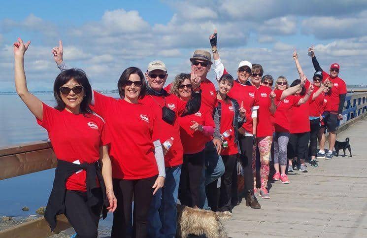 Sutton Group West Coast Realty raises $4,070 in Hike for Hospice