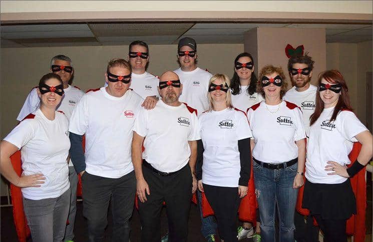 Superheroes from Sutton Showplace Realty raise funds for Big Brothers Big Sisters