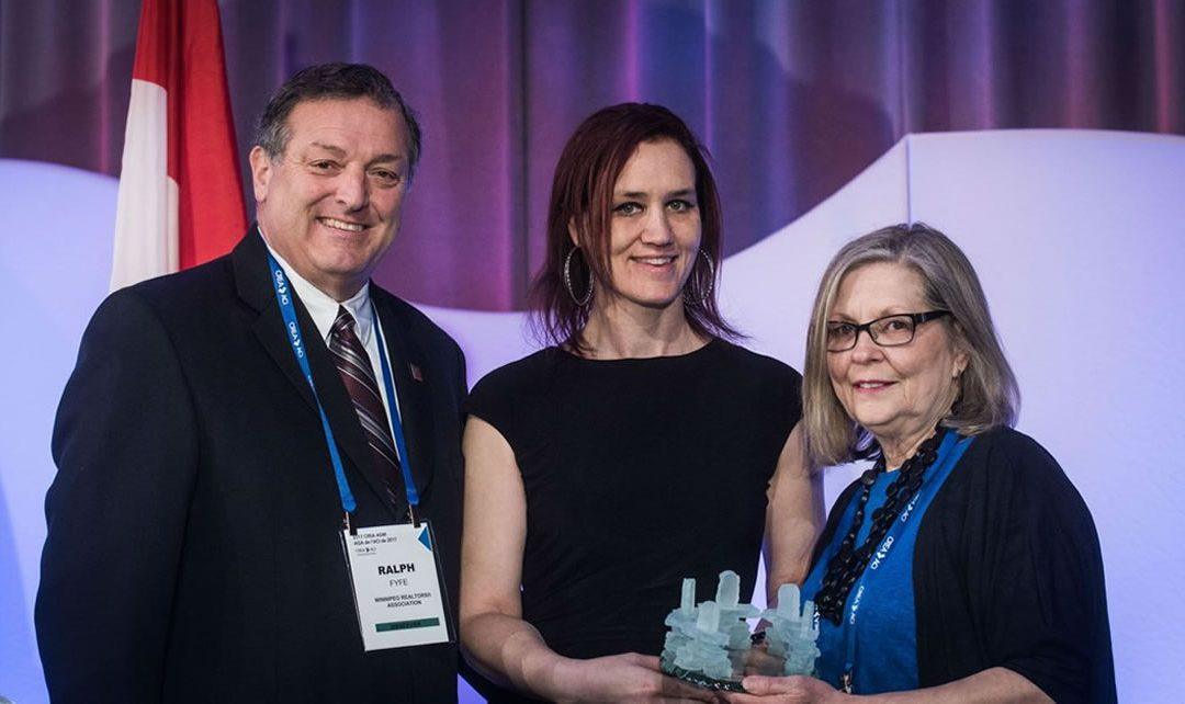 Laura-Leah Shaw honoured with Realtors Care Award