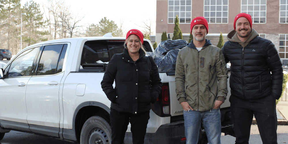 WRAR collects boots and coats for charity