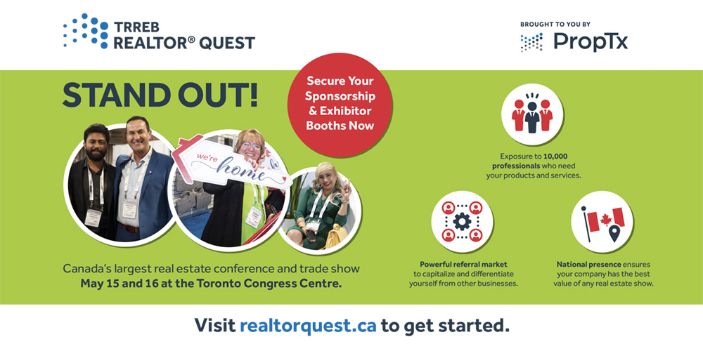 Exciting opportunity: Be a part of TRREB REALTOR® QUEST 2024