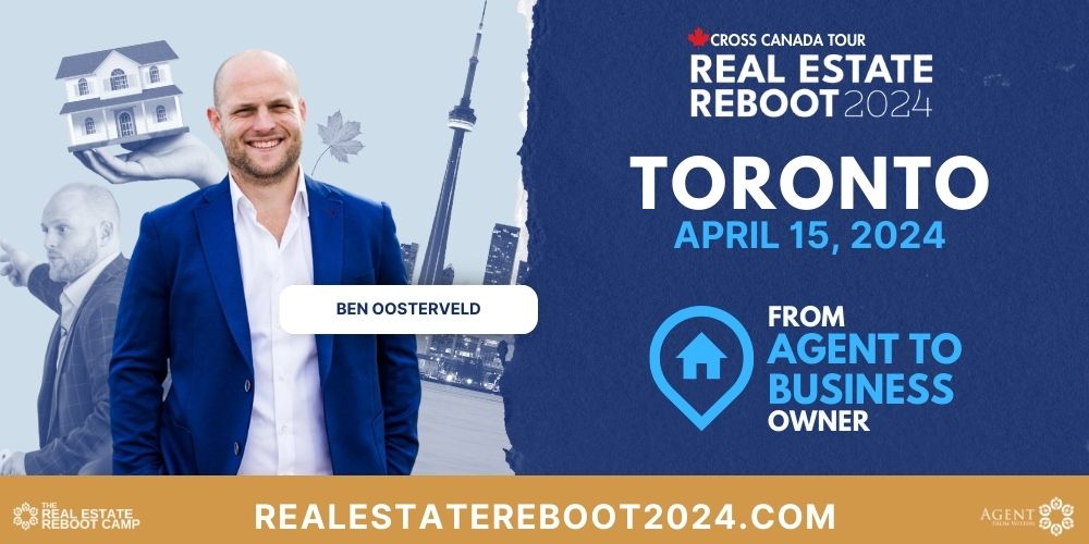 Transform your business with Ben Oosterveld’s ‘Real Estate Reboot Tour’ – scale up, stress down